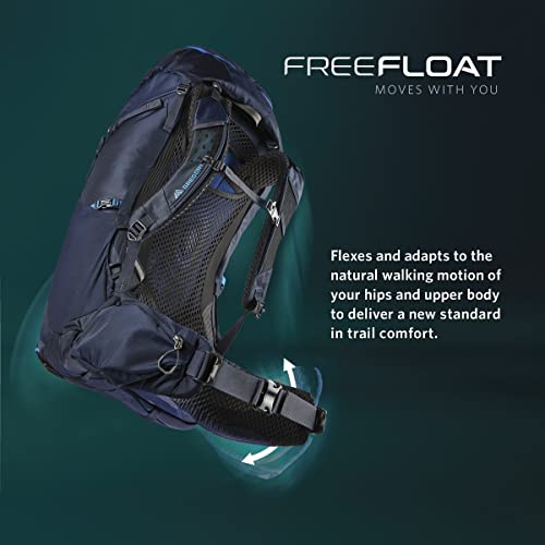 Gregory Zulu 55L backpack top pocket view for quick-access essentials