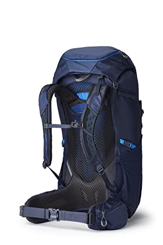 Gregory Zulu 65L FreeFloat hipbelt closeup supports dynamic movement.