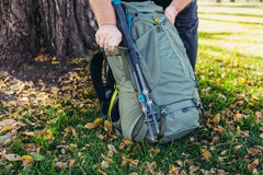 Gregory Zulu 65L Plus Size back panel with breathable mesh