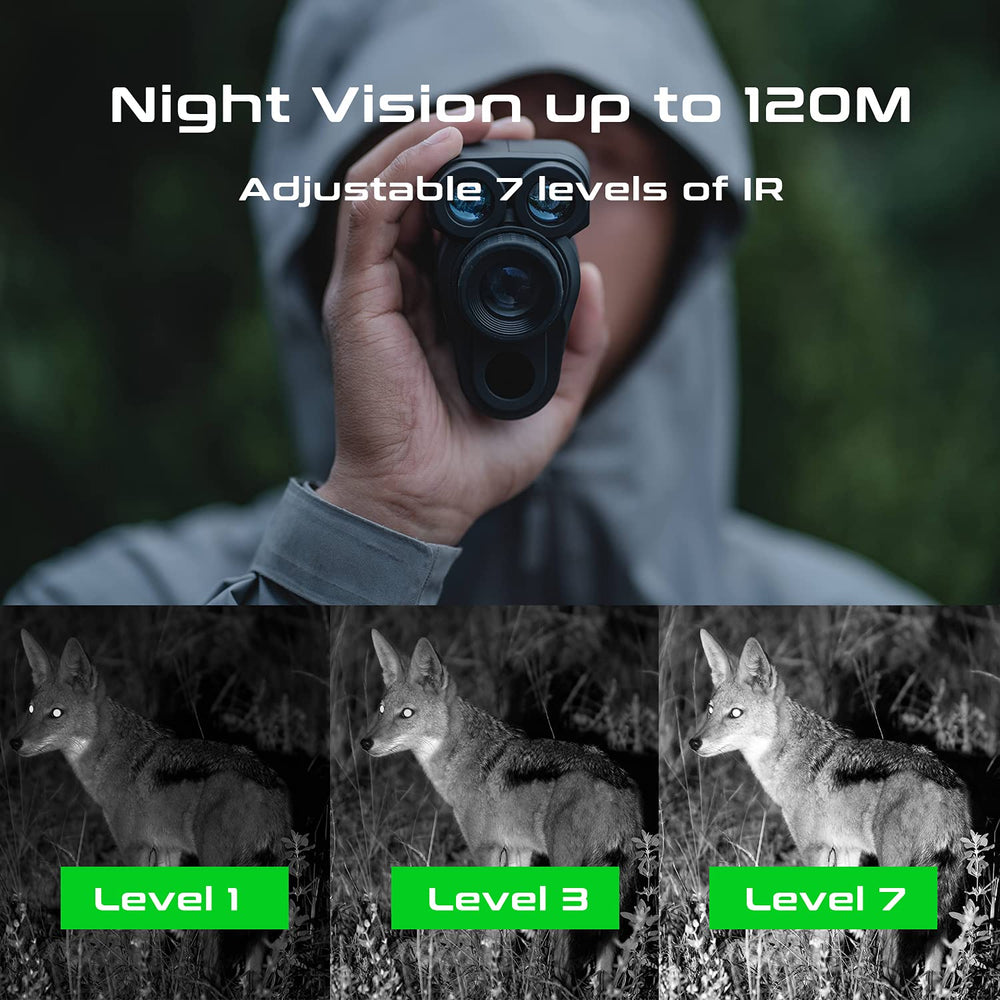 Grey Bear Night Vision Compact Plus long battery life for day and night use