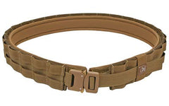 Grey Ghost Gear UGF belt with attachment points enables customizable loadout.