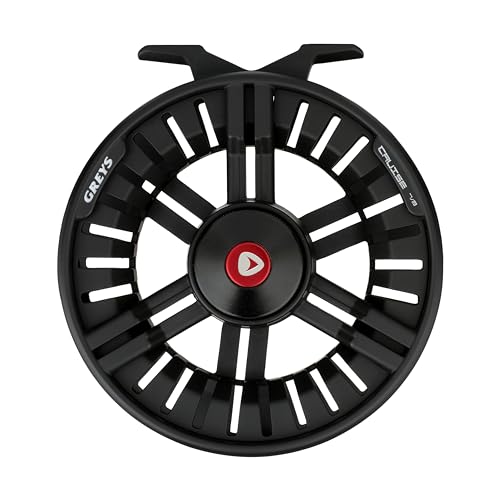 Greys Cruise Fly Reel with disc drag system for smooth stopping and control.