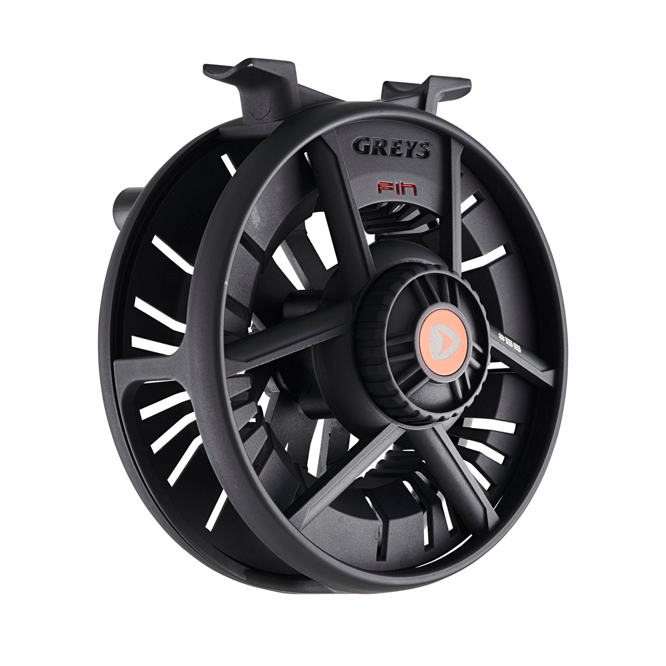 Greys Fin 7/8 reel durable aluminum construction with machine finish for longevity on voyages