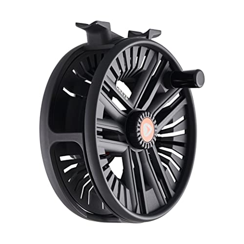 Greys Fin 7/8 reel side profile demonstrates compact design and steady operation on the water