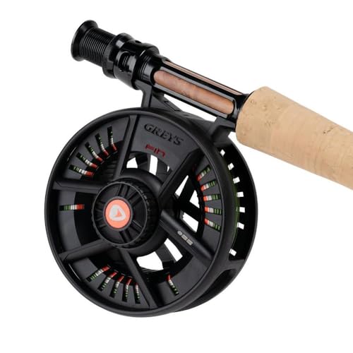 Greys Fin large arbor reel designed for quick retrieves on water