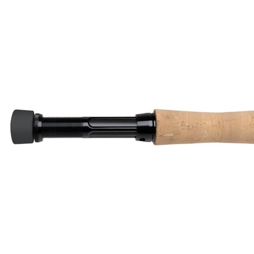 Greys Fin wooden reel seat detail on select rod weights