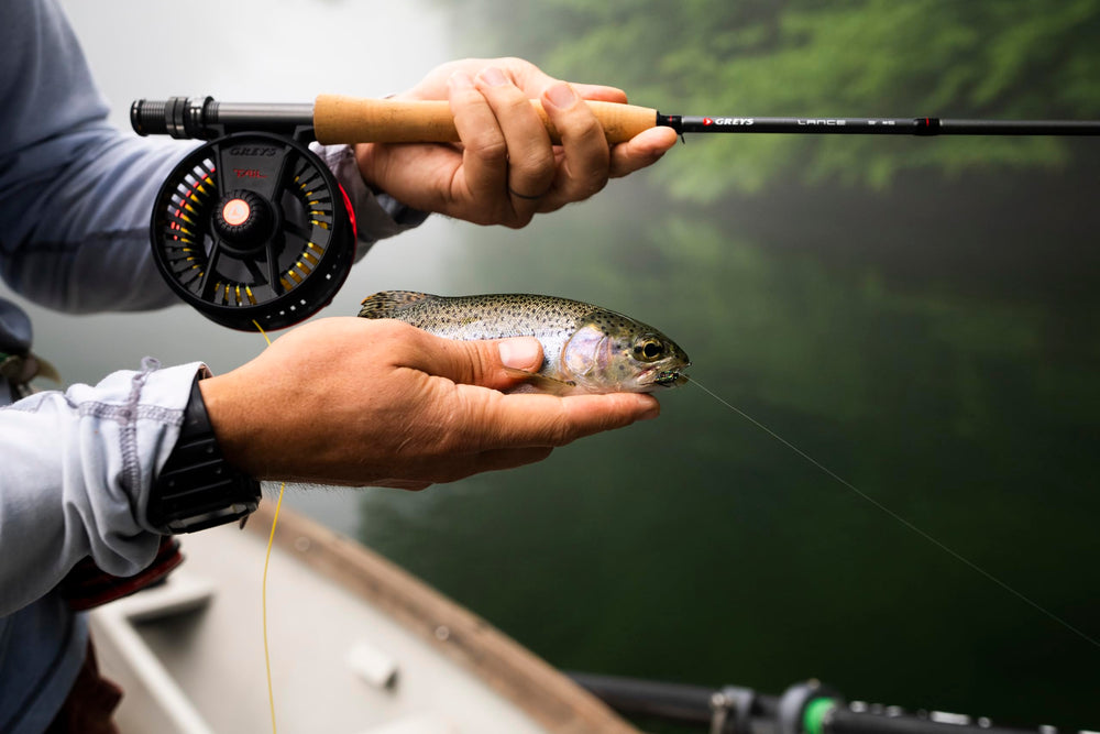 Greys Lance reel foot alignment ensures proper balance and setup
