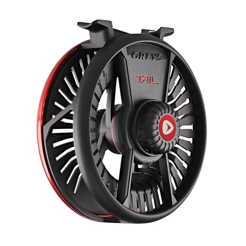 Greys Tail sealed carbon drag delivers smooth, consistent control.