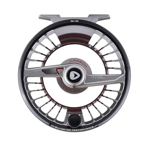 Greys TITAL fly reel drag system closeup showcasing sealed carbon disc efficiency.