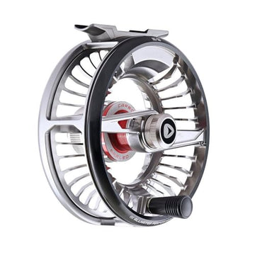 Greys TITAL fly reel side profile highlighting compact, durable barstock construction