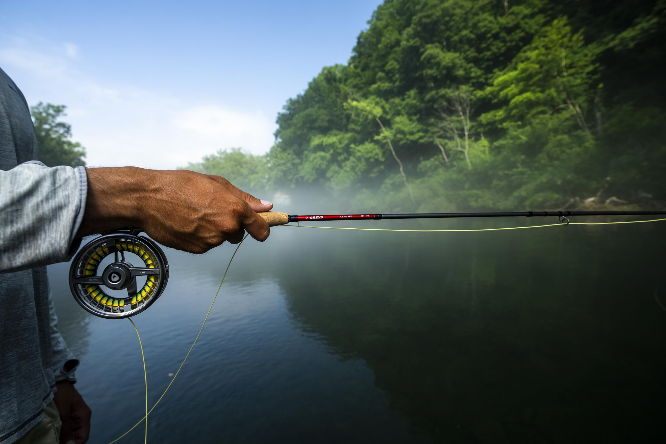 Greys Wing Trout Spey Rod four-piece design fits travel packs