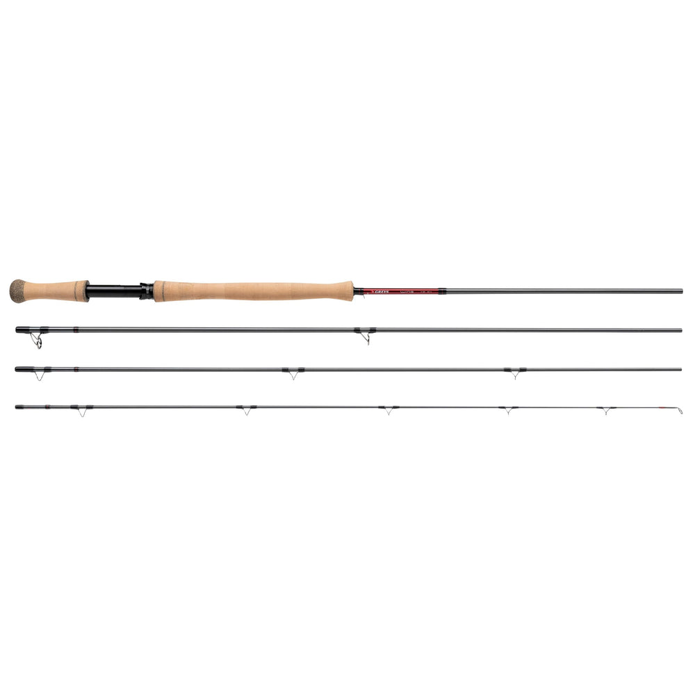 Greys Wing Trout Spey Rod action close-up showing versatile casting capability
