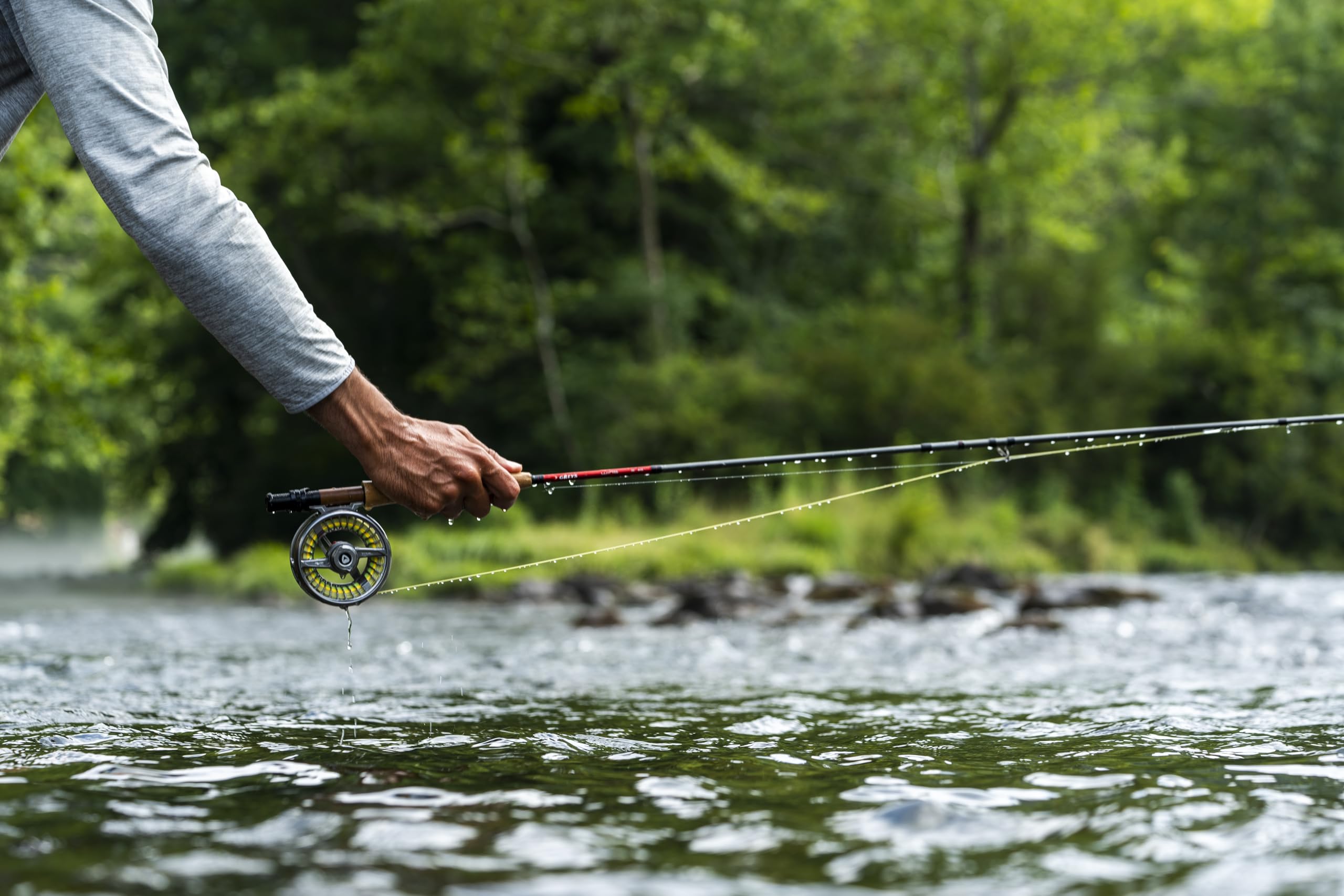 Greys Wing Trout Spey Rod weight-reducing slide band aids balance