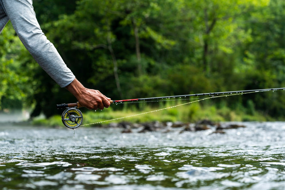 Greys Wing Trout Spey Rod weight-reducing slide band aids balance