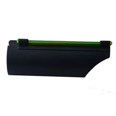 GRG MFG universal 12GA front sight with green fiber optics, front view for quick aiming.