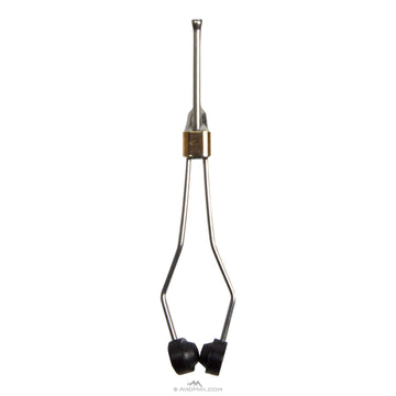 Griffin Bobbin Ceramic Supreme with ceramic insert for smooth thread feeding.