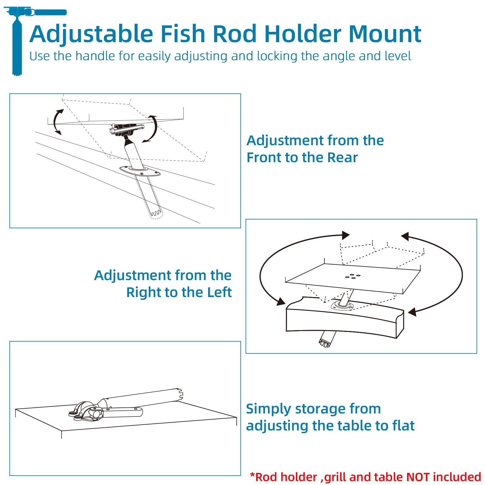 Mounting screws and hardware included for convenient installation