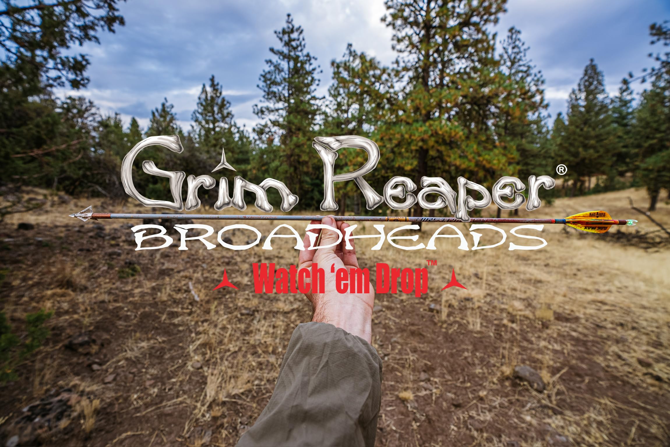 Grim Reaper 2203 Hades v-notch tip supports rugged reliability in hunts.