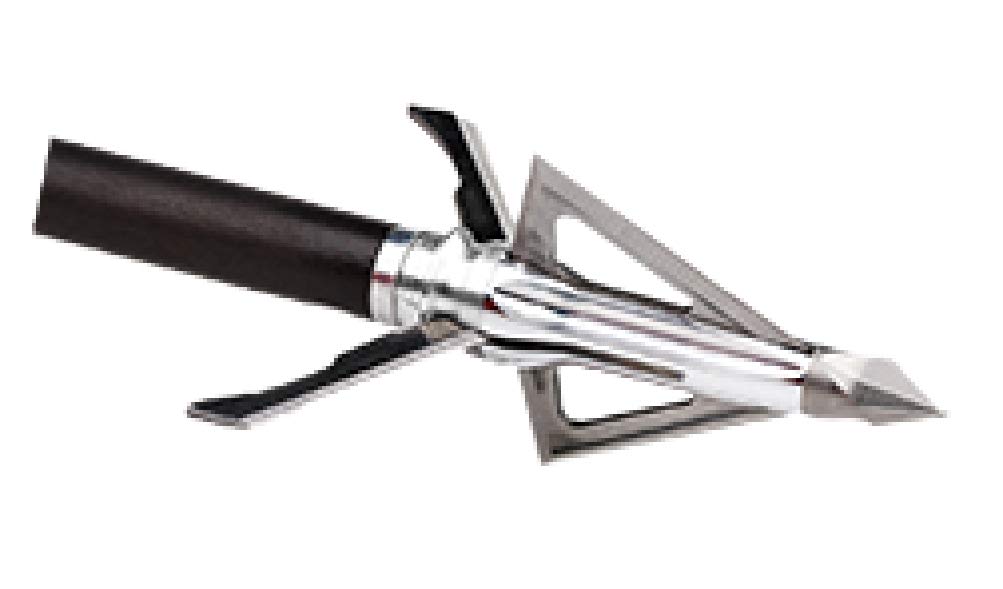 Grim Reaper Broadheads 1503 Hybrid showing fixed blades with mechanical razors for precise hunting