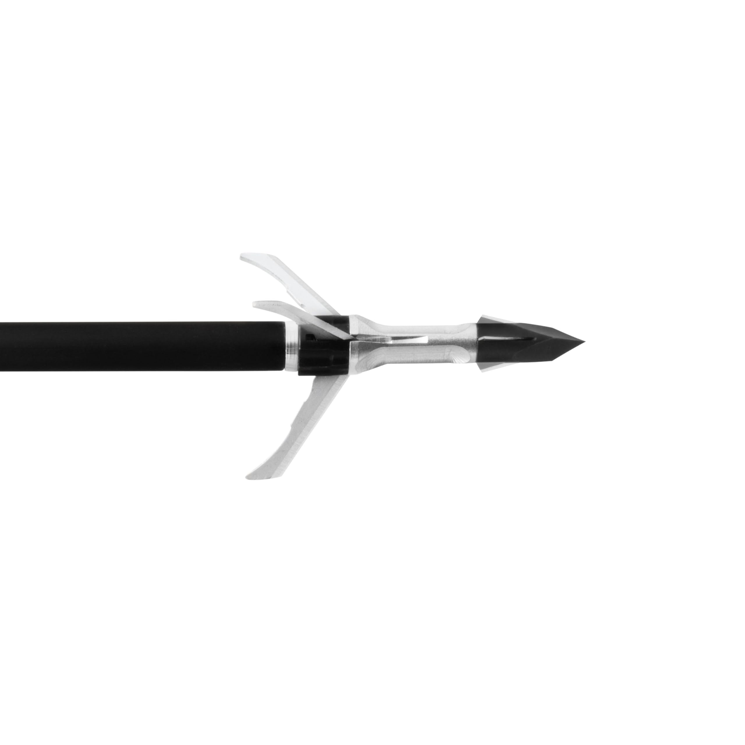 Grim Reaper Broadheads 1903 Razortip blades opening in flight for quick, efficient cuts.