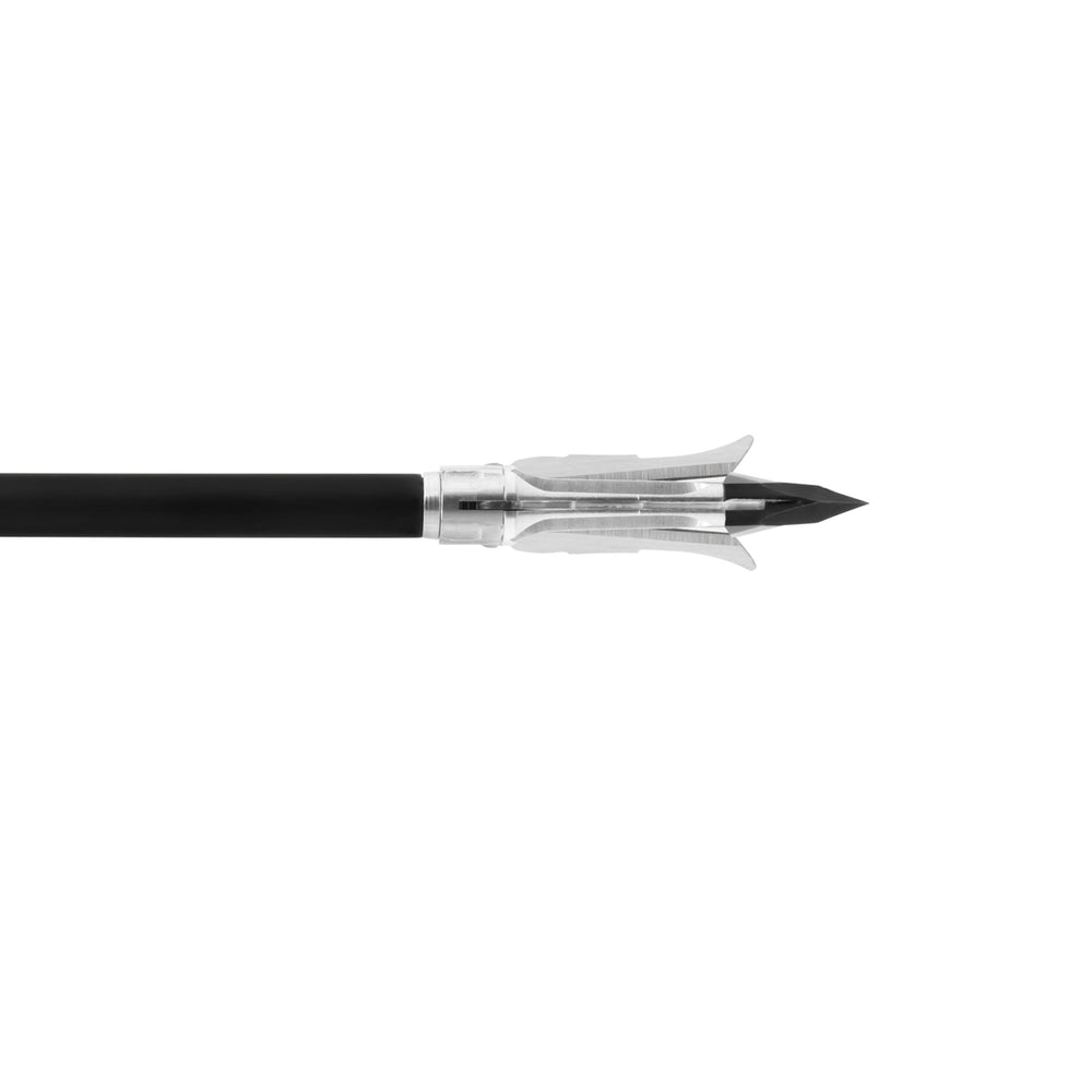 Grim Reaper Broadheads practice head included helps sight-in and tuning before the hunt.