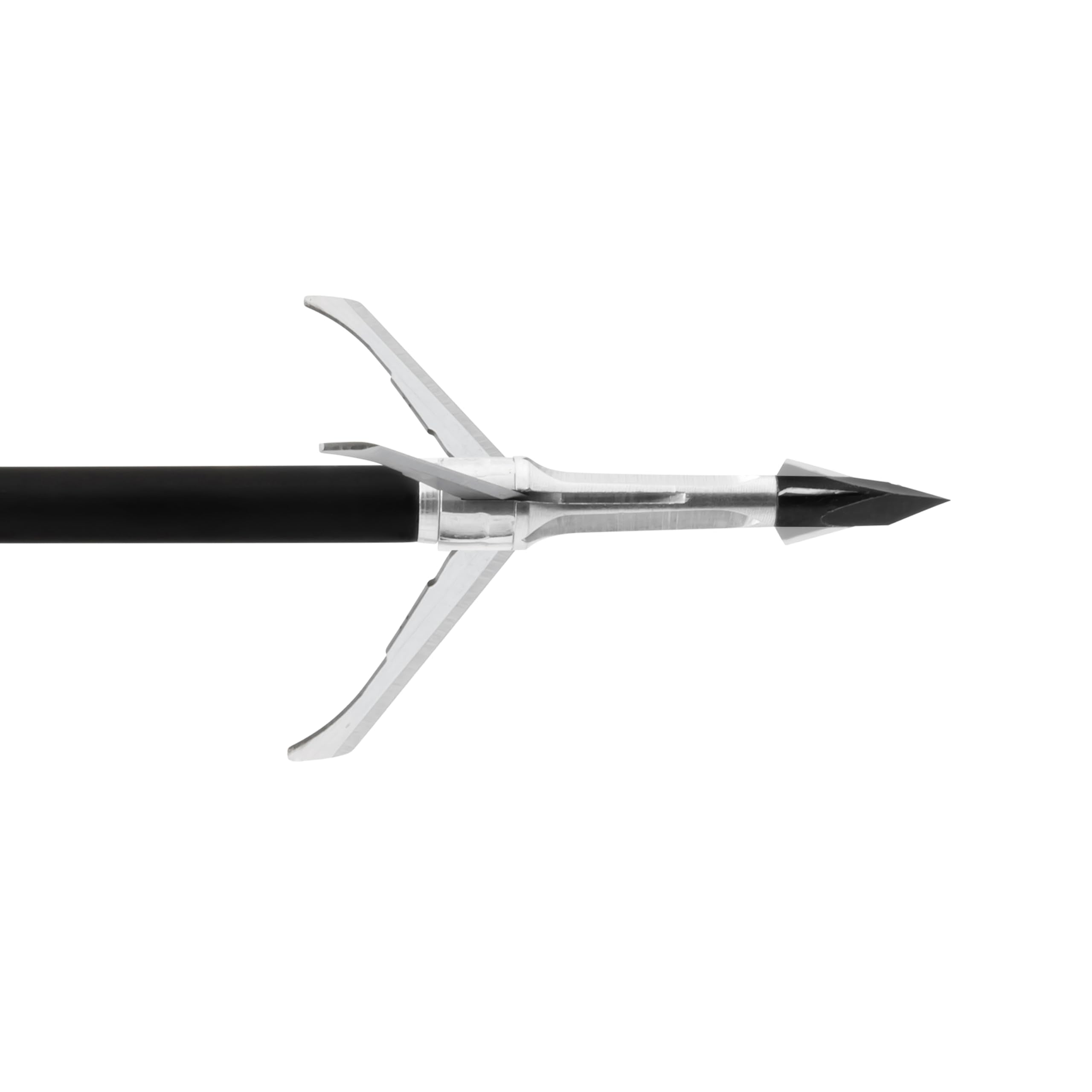 Grim Reaper Broadheads three-blade construction highlights durability and deep penetration potential.