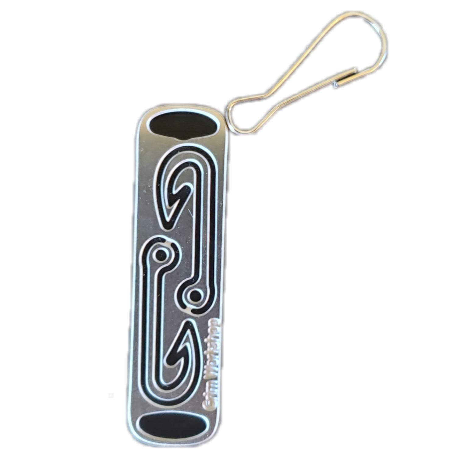 Grim Workshop fishing hook micro tool on compact key ring for quick access