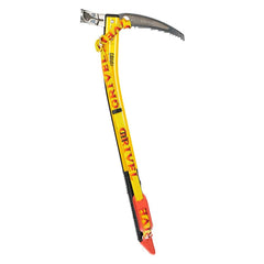 Grivel Air Tech Hammer G-Bone shaft with curved profile enables easier anchoring.