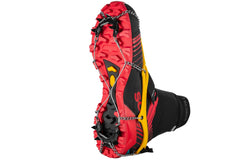 Grivel Explorer Light crampon in zip pouch for easy transport.