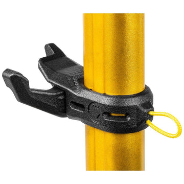 Grivel G-Slider thumb-slot close-up shows secure ergonomic placement.
