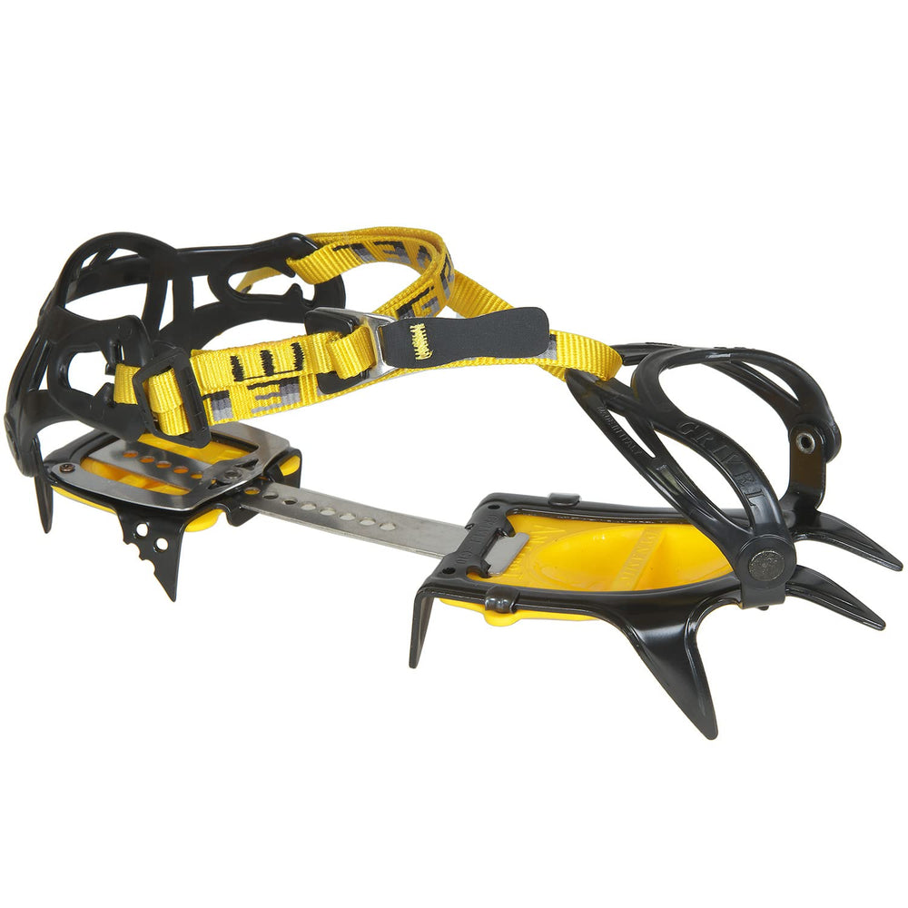 Grivel G10 New-Classic EVO Wide antibott detail illustrating front and rear protection.