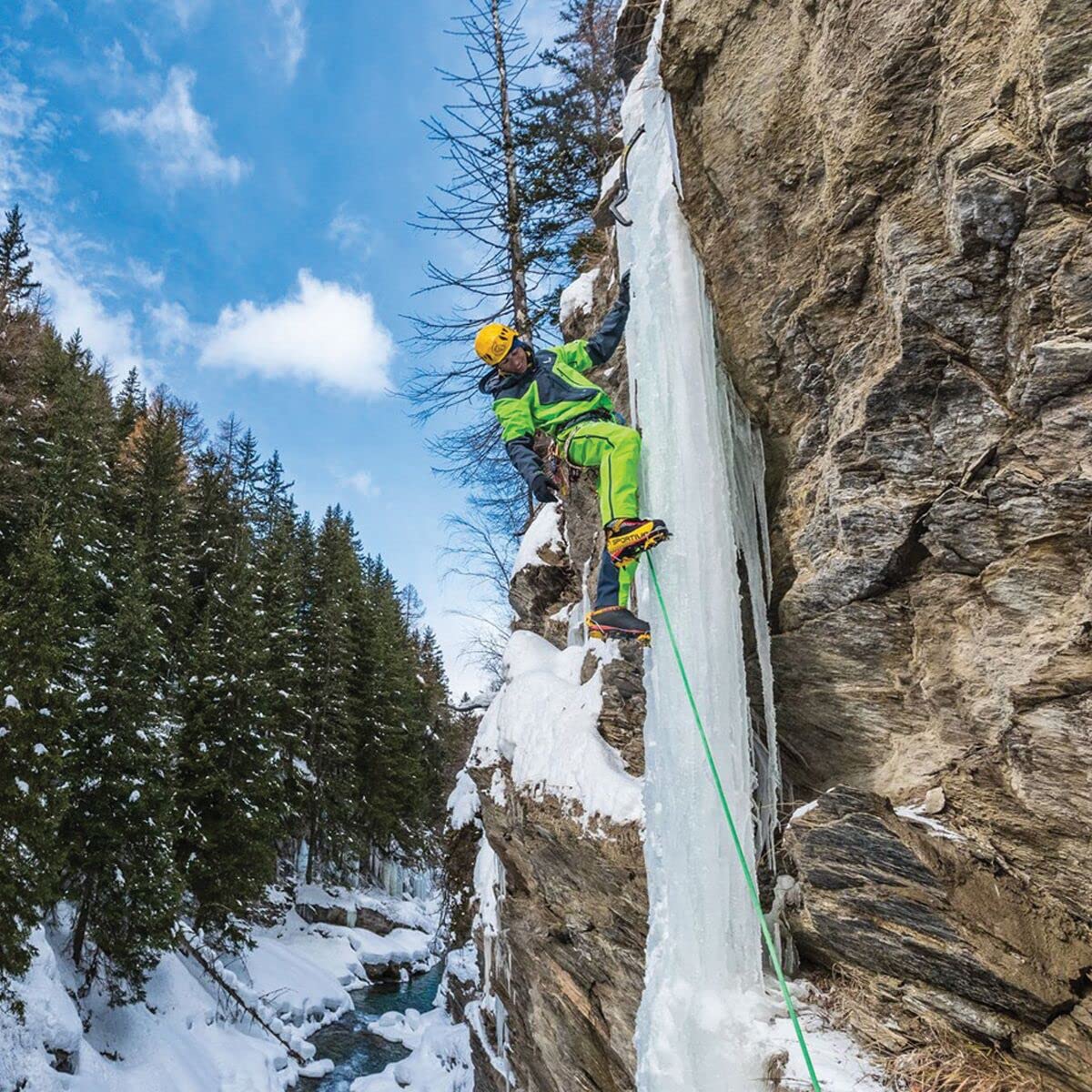 Grivel G20 Plus is the lightest technical mono-point crampon for agile ascent