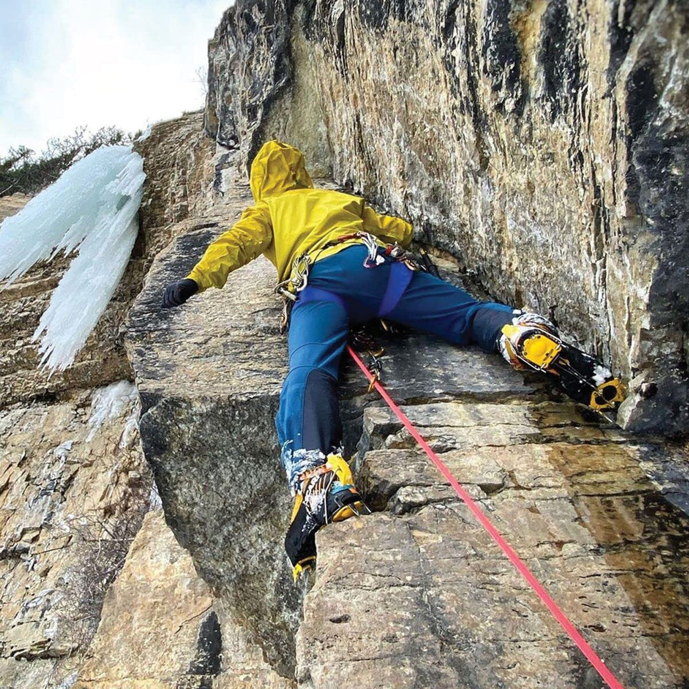 Grivel G20 Plus removable front point enhances durability during climbs