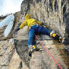 Grivel G20 Plus removable front point enhances durability during climbs