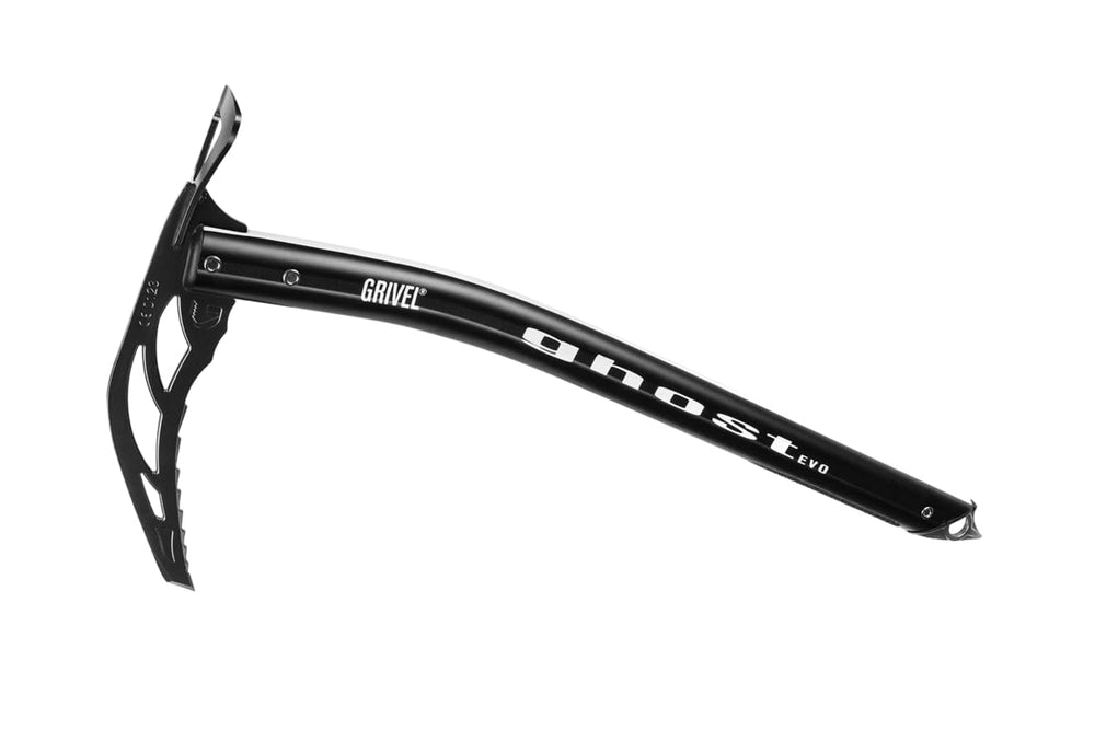 Grivel Ghost Evo 2.0 axe 50cm black, ideal for alpine ascents.