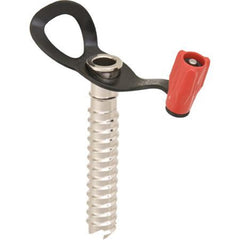 Grivel Helix Ice Screw Long top view highlights easy grip for cold ice
