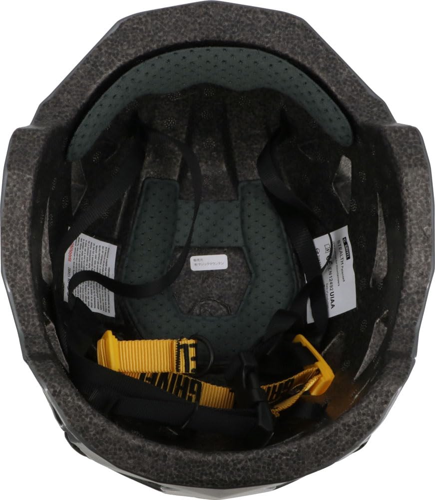Grivel Stealth Titanium helmet ventilation channels for cooling performance