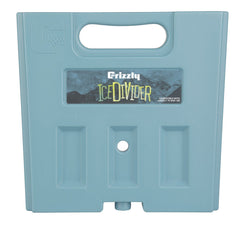 Grizzly IceDivider placed inside a Grizzly cooler to extend ice longevity.