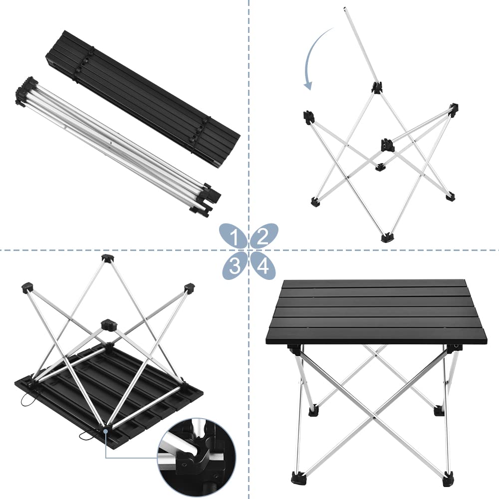 Grope aluminum tabletop close-up shows durable waterproof finish resisting stains.