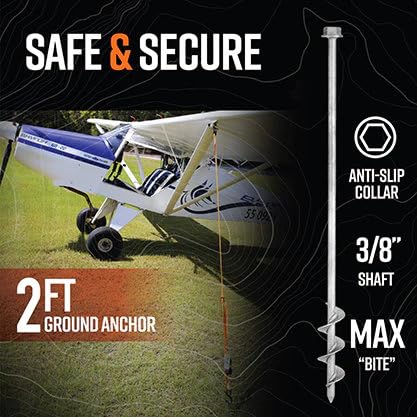 GroundGrabba Pro II galvanized carbon steel design for durability
