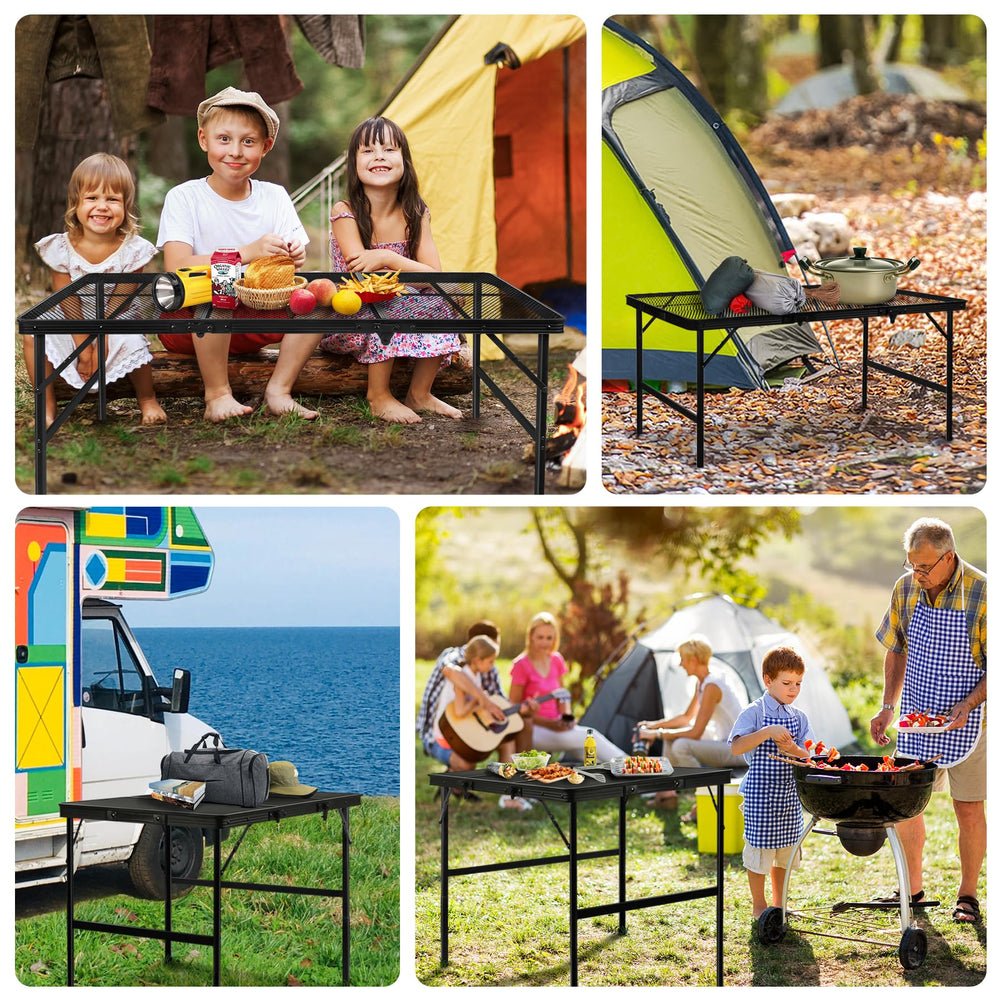 Grovind easy fold unfold action saves space during travel.