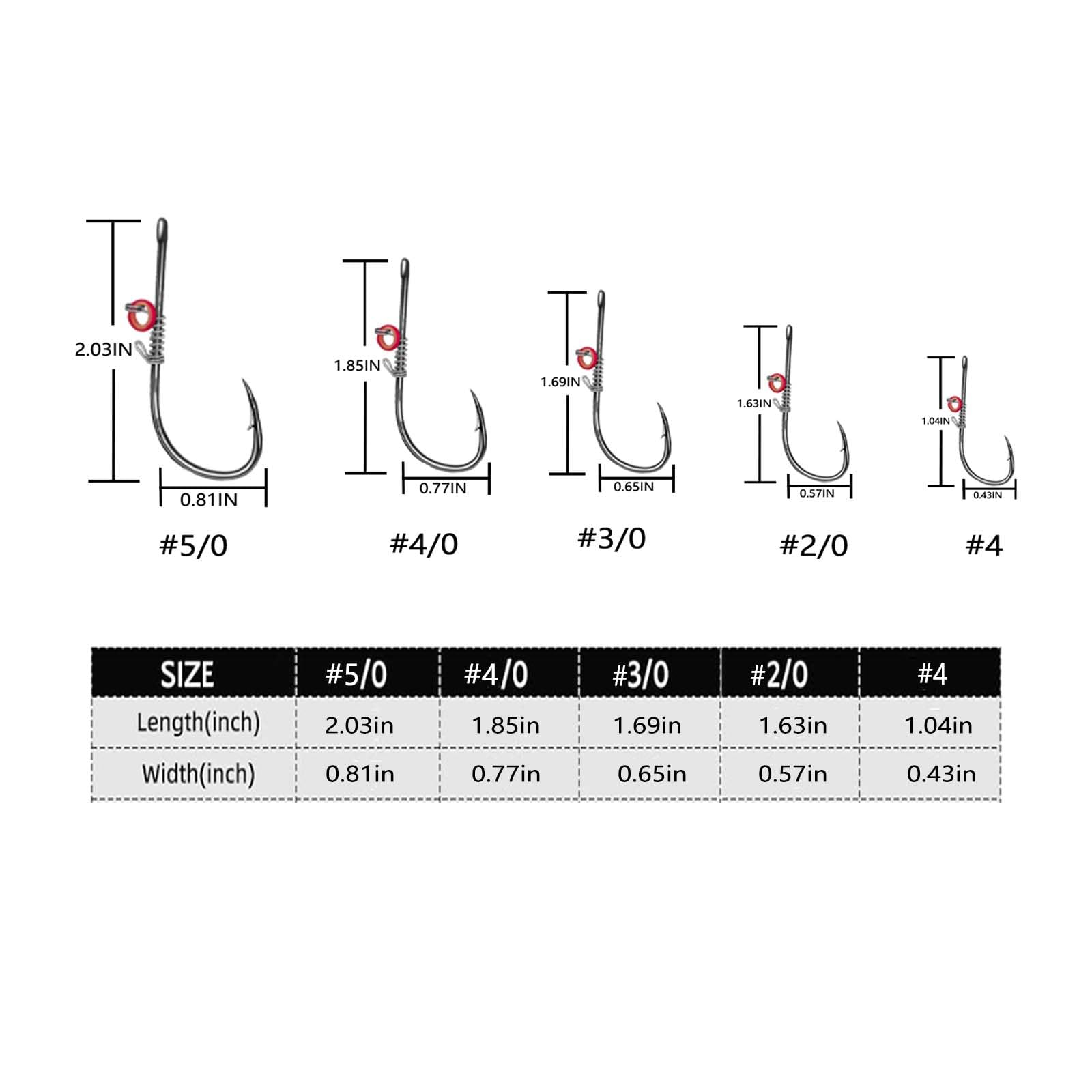 Close-up of GRSECPO shrimp hooks showing double-barb design