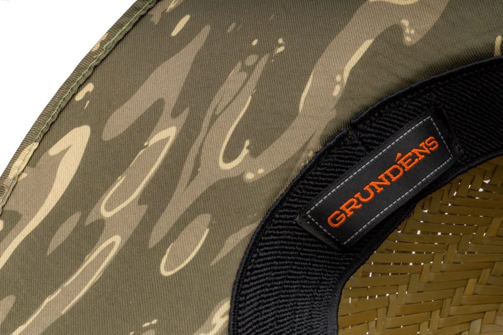 Grundéns Waterman Straw Hat Reed material closeup