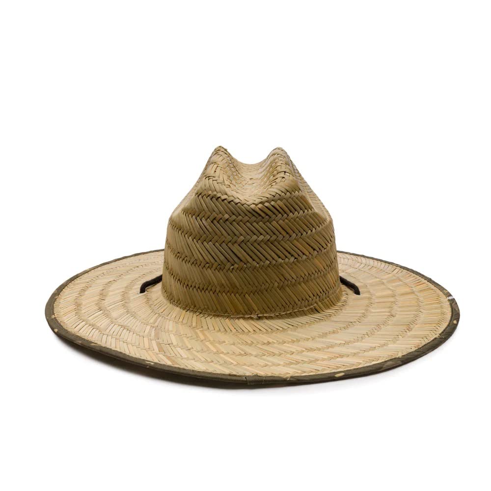 Grundéns Waterman Straw Hat Reed top view, breathable weave keeps you cool