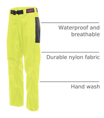 Grundéns Weather Watch Pant PU lamination adds durable structure for rugged days.
