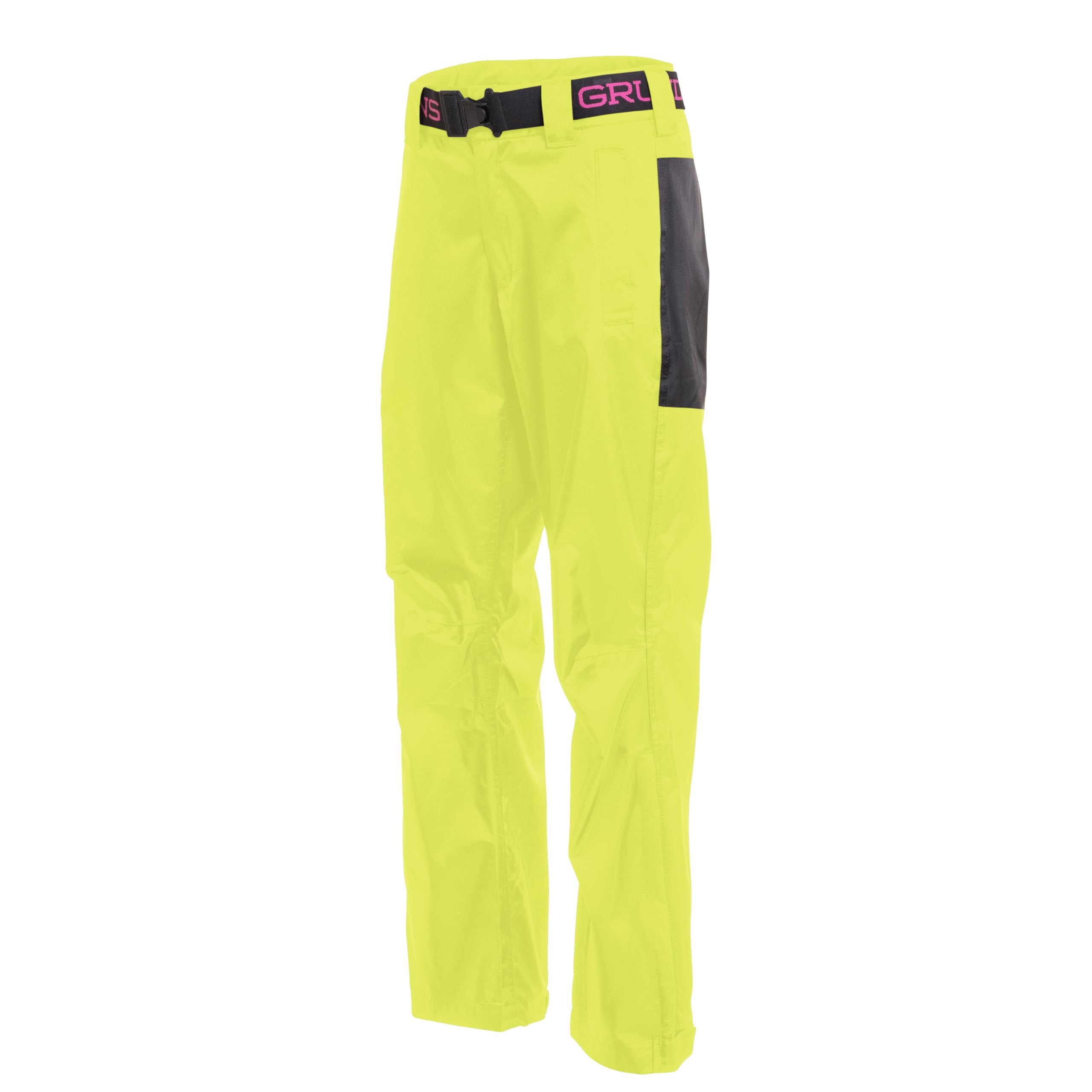 Grundéns Weather Watch Pant fabric closeup shows rugged waterproof material for wet days.