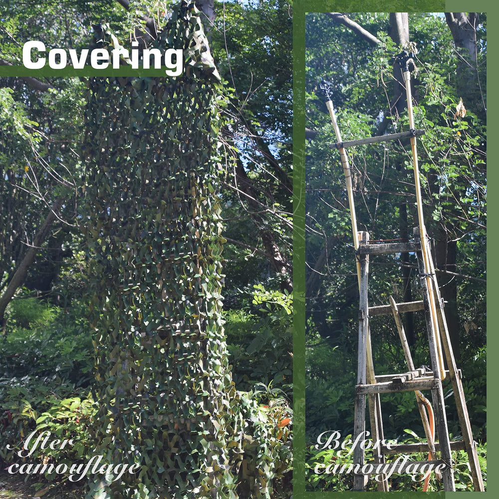 GRVCN camo netting is quick-drying and durable for field use.