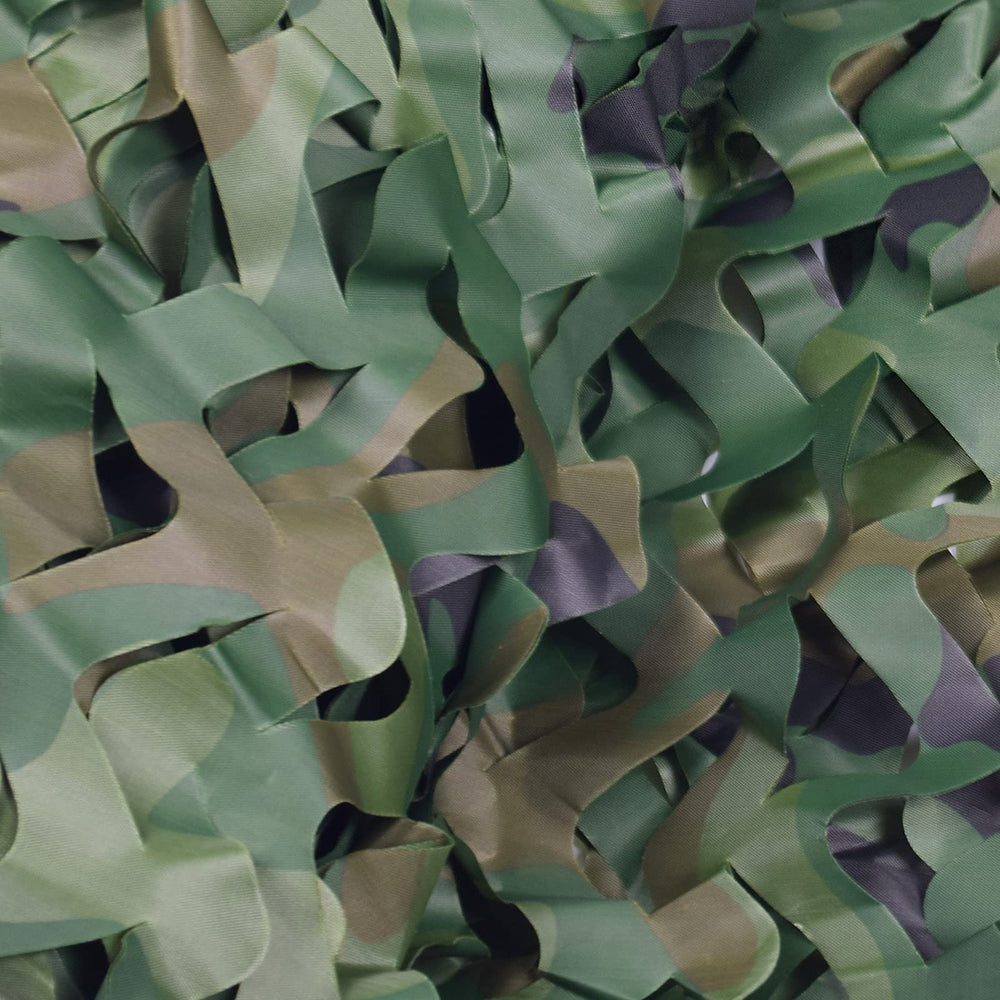 GRVCN camo netting environment match creates seamless cover for hunting blinds.