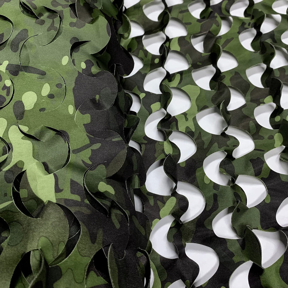 GRVCN camo netting lightweight packable design for easy carry and storage.