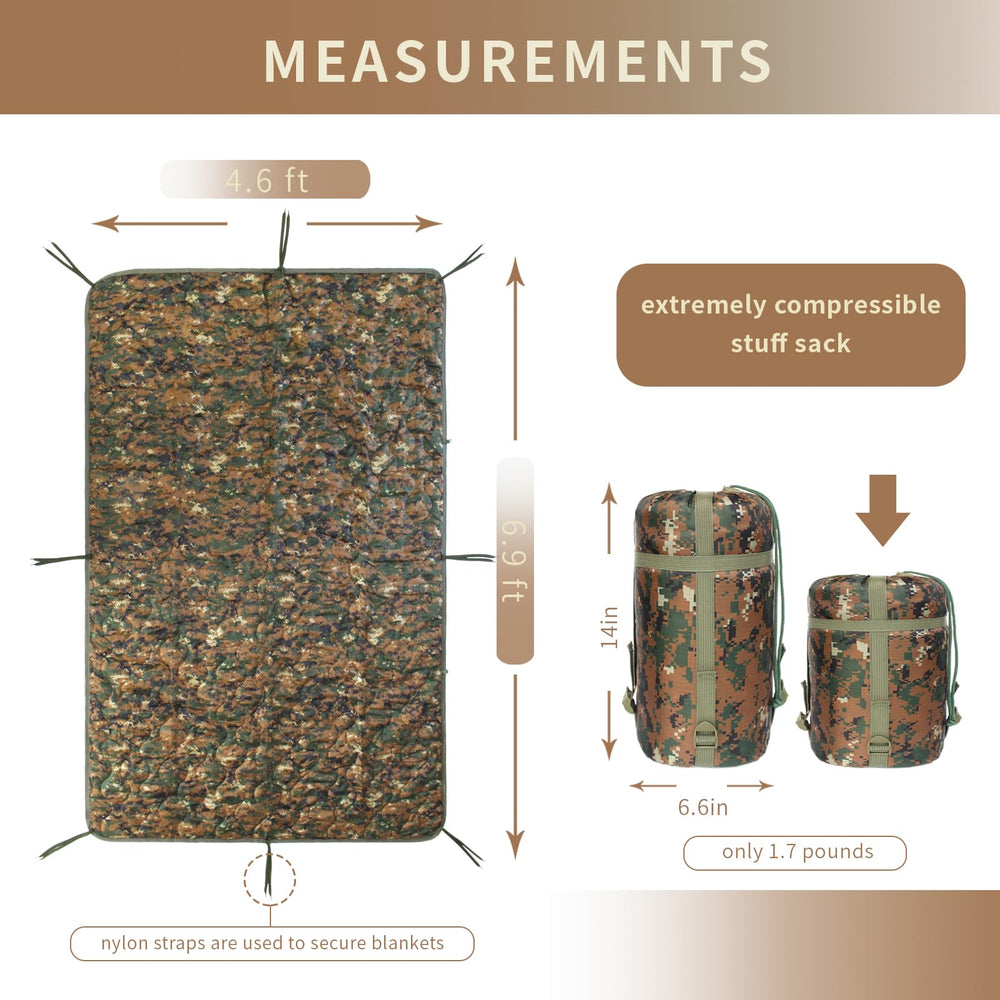 GRVCN compact stuff sack enables extreme compression for backpacking.